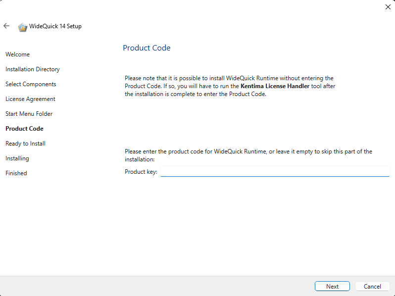 Product Code