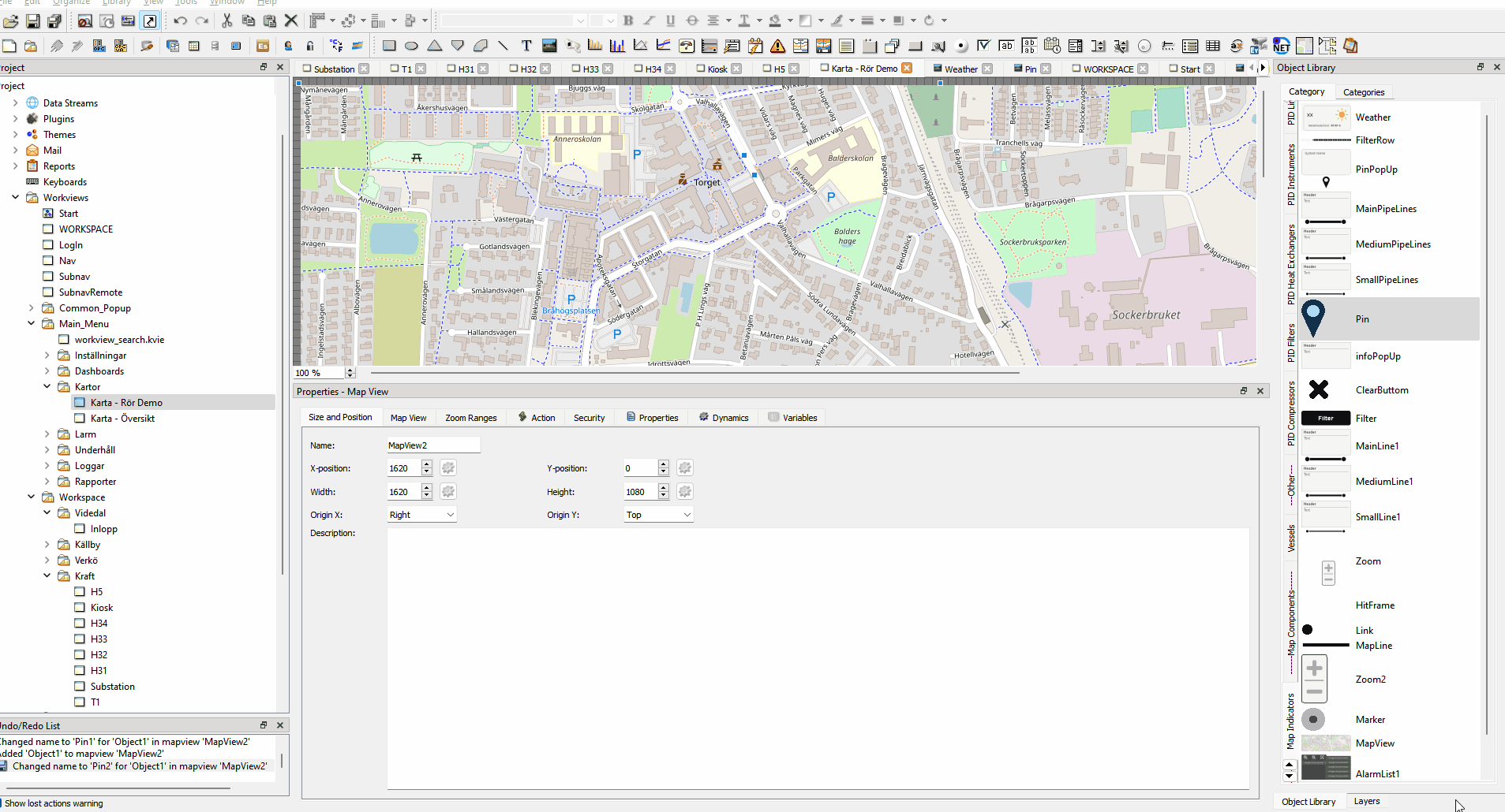 Adding a Map Indicator