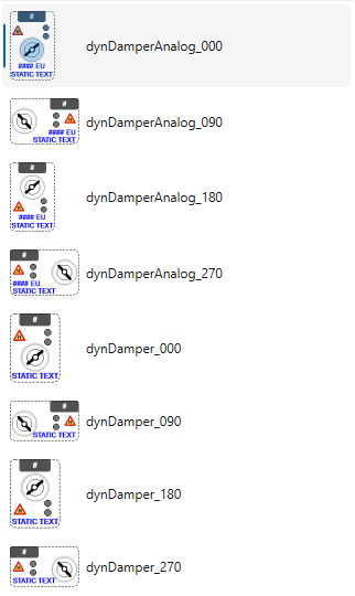DAMPERS library