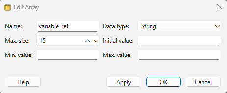 Variable Array